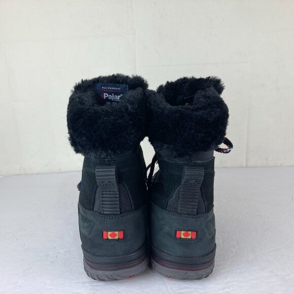 Pajar Karley Womens US 5 / 5.5 Black Waterproof Insulated Winter Snow Boots - Picture 5 of 9